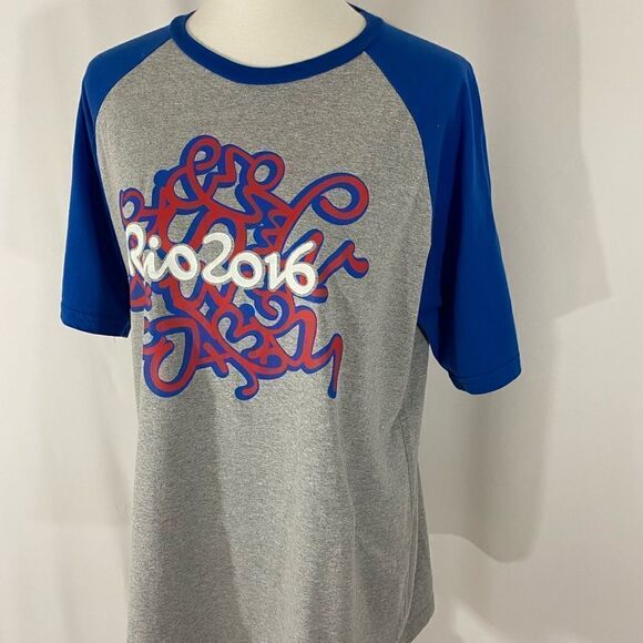 NWOT Rio Olympics 2016 Official Baseball T Shirt - Picture 2 of 8